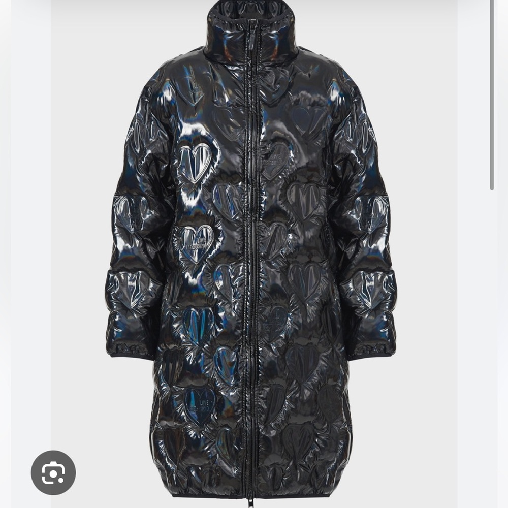 Love Moschino logo shell jacket